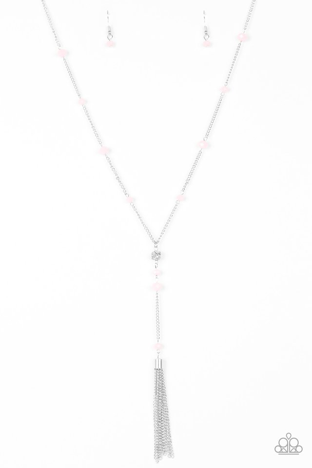 Out All Night Pink Necklace Paparazzi Accessories Bedazzle Me