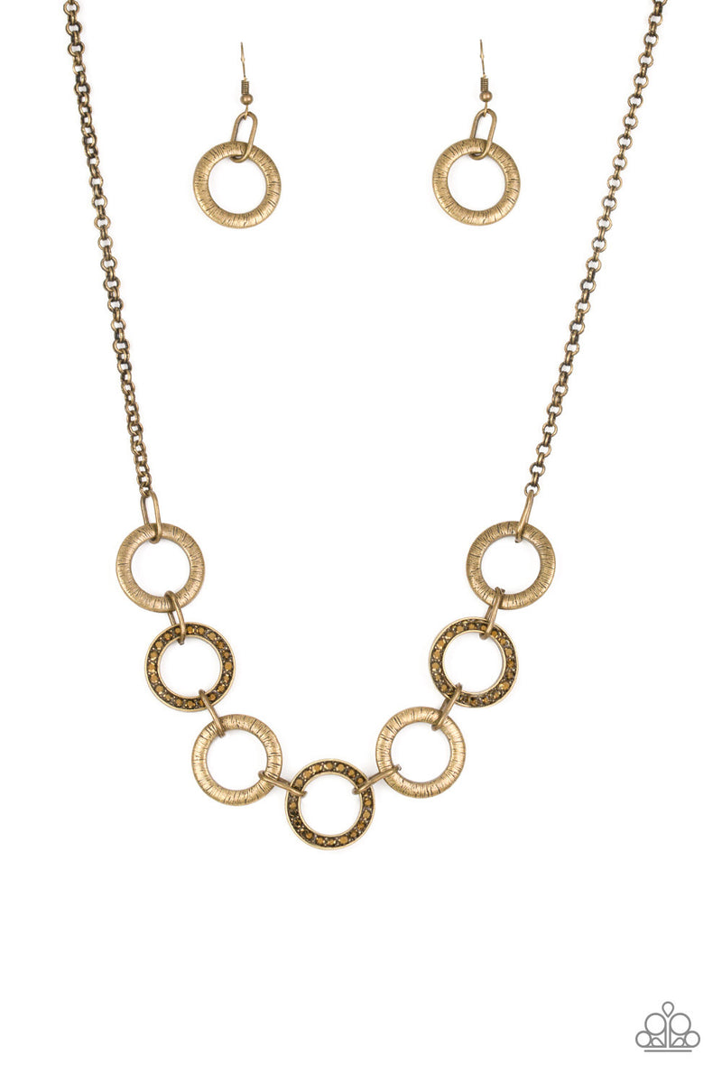 Find Joy - Brass Necklace - Paparazzi Accessories – Bedazzle Me Pretty  Mobile Fashion Boutique