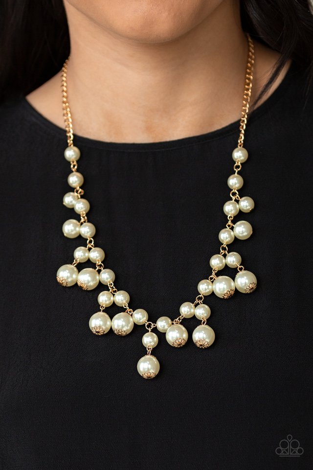 Gold sale paparazzi necklace