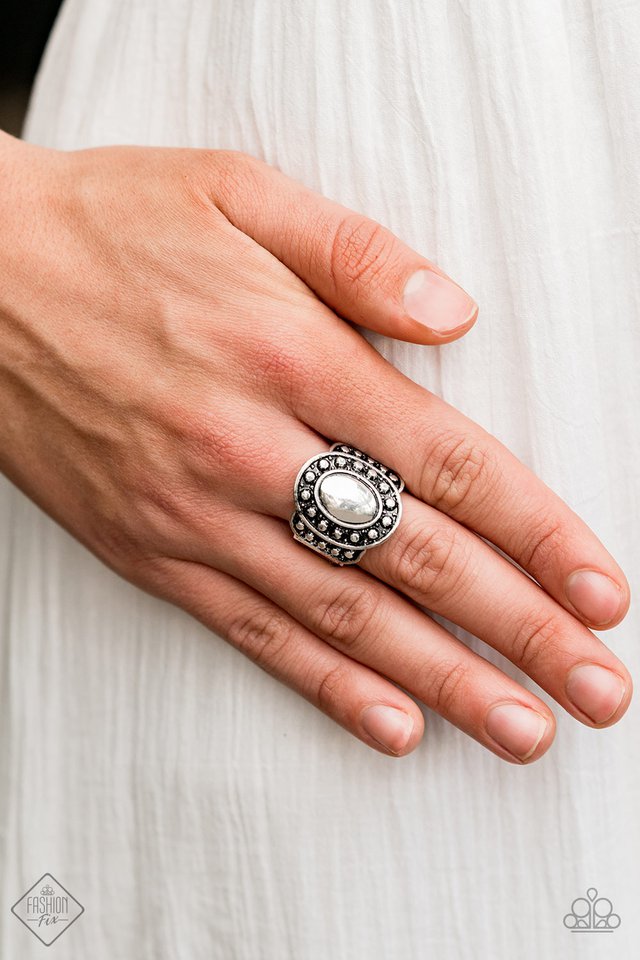 Stacked Stunner - Silver Ring - Paparazzi Accessories – Bedazzle