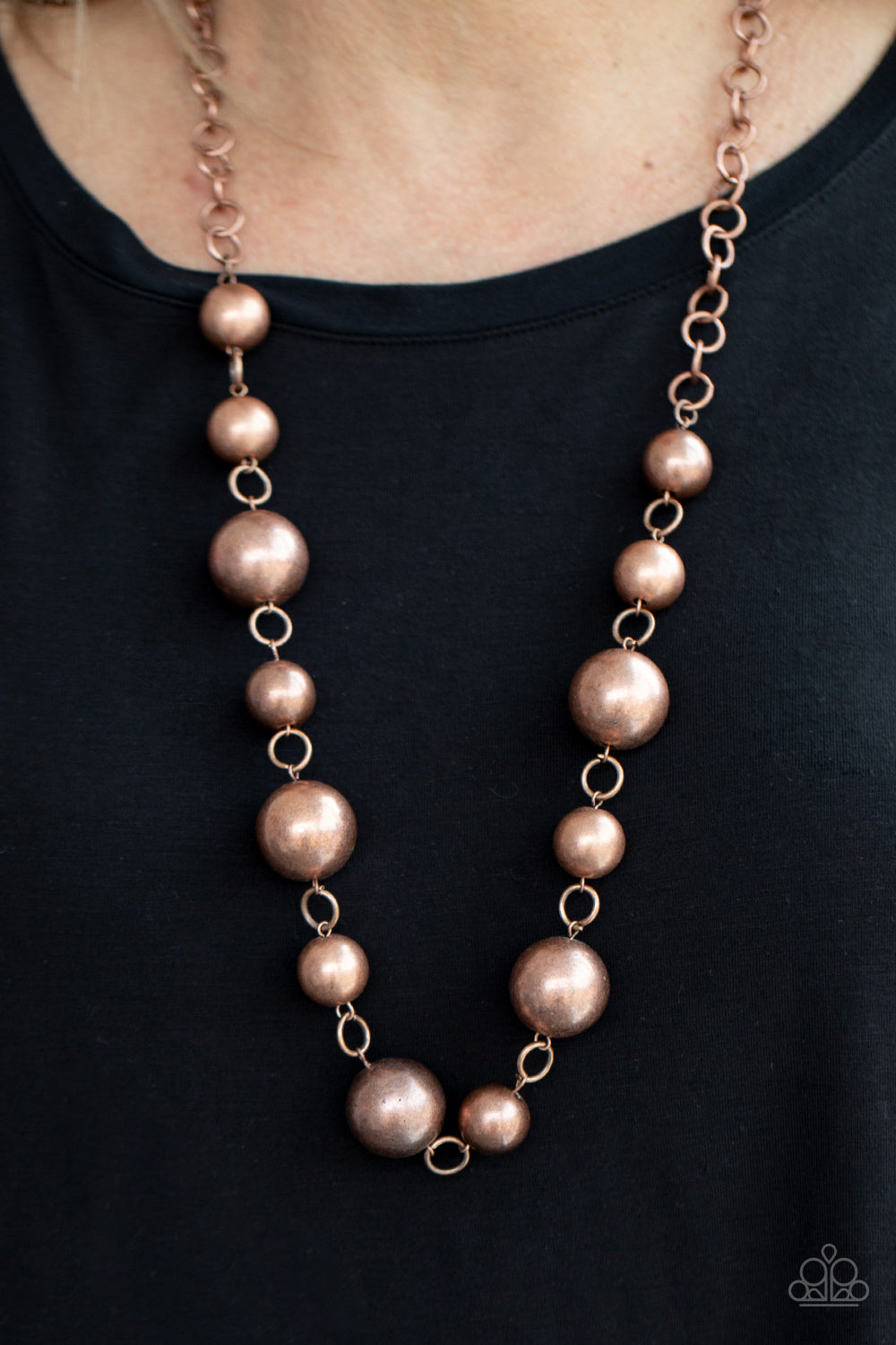 Paparazzi Necklace ~ Sweetheart Series - Copper