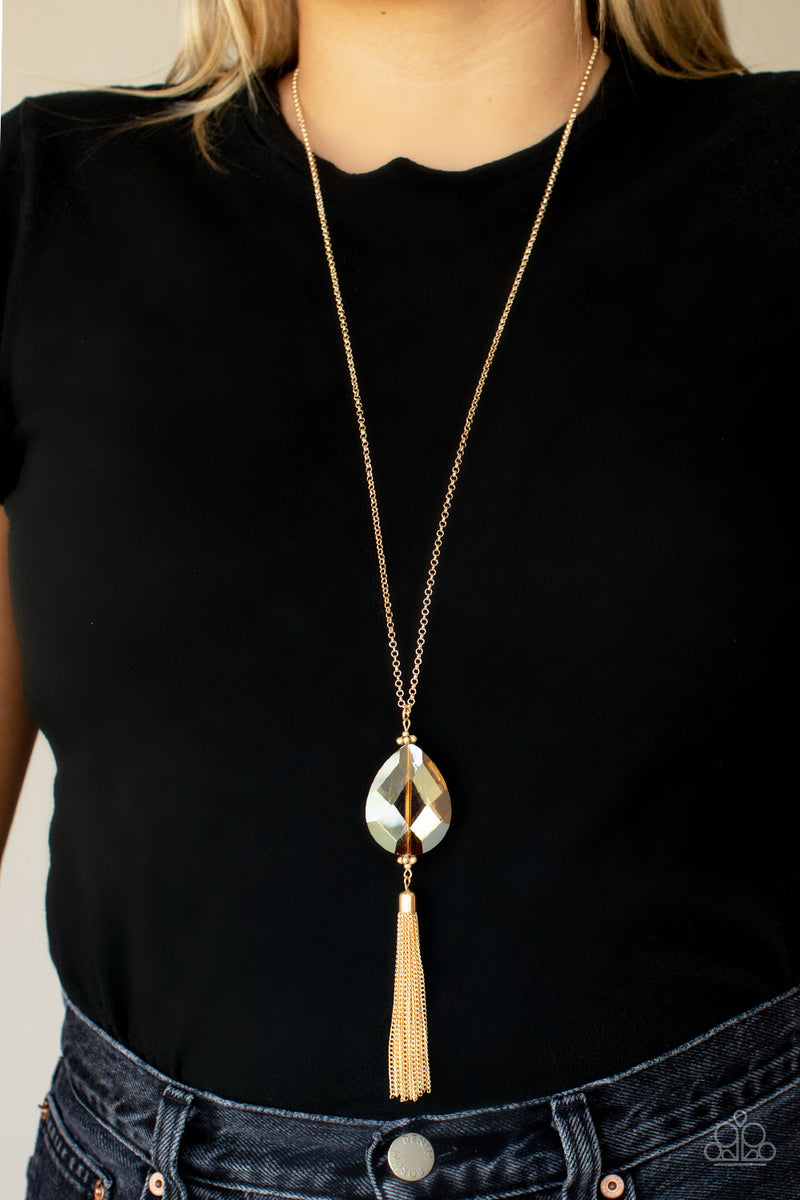 Upper Class - Gold Necklace - Paparazzi Accessories – Bedazzle Me Pretty  Mobile Fashion Boutique