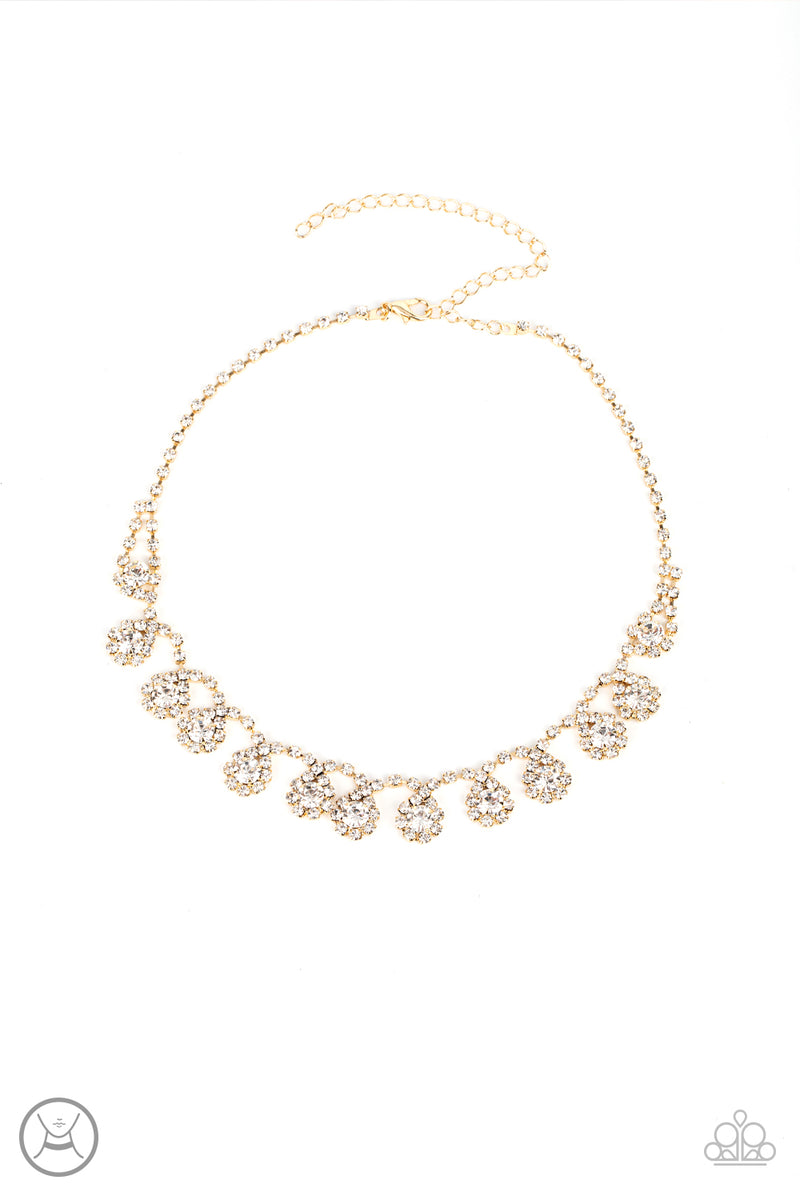 Princess Prominence Gold Necklace Paparazzi Accessories