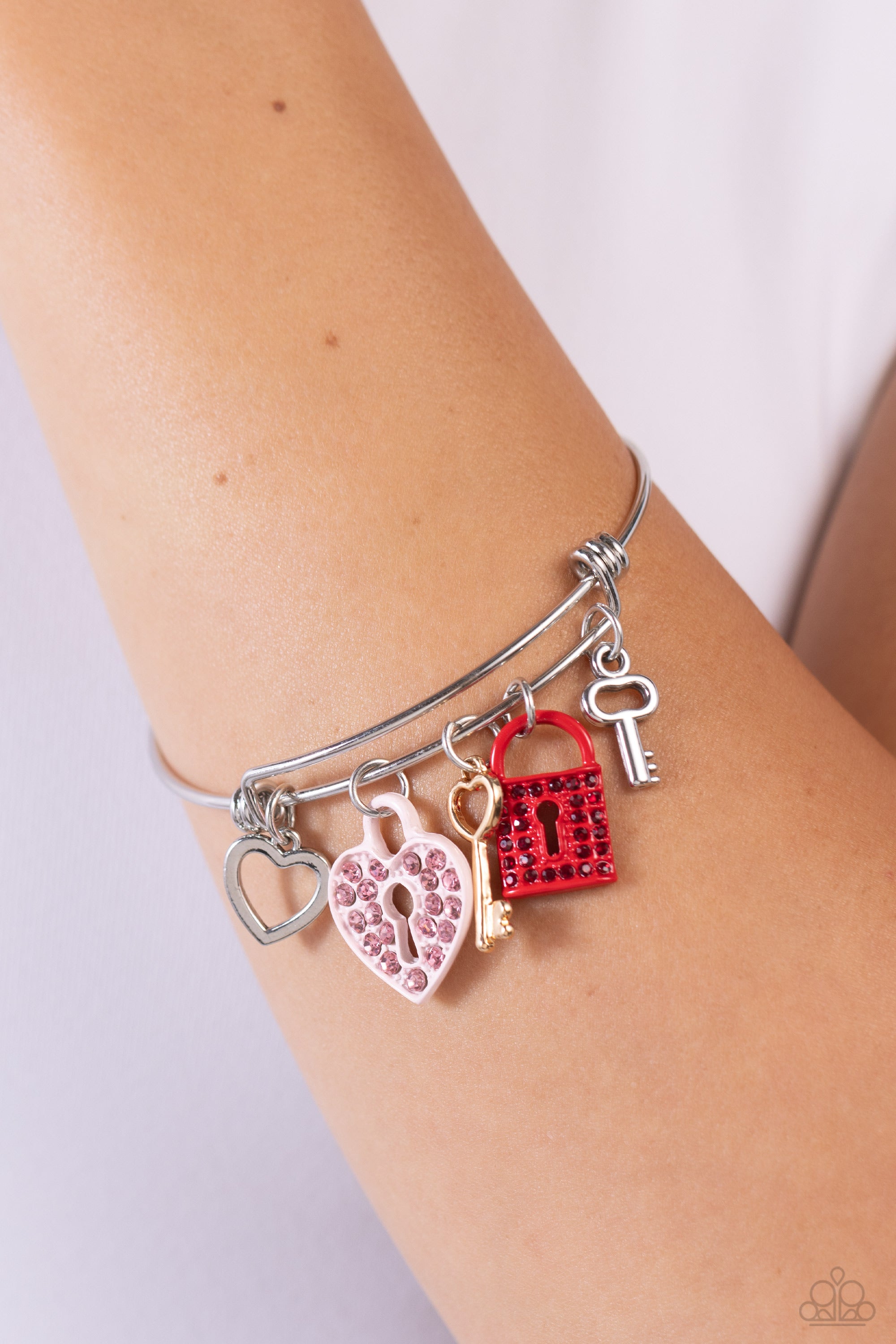 Linx Bracelet with Pink Hello Kitty Themed Charms