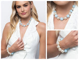 Lacy Lady - Blue Complete Look  - Paparazzi Accessories