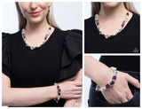 Frenetic Feeling - Purple Complete Look  - Paparazzi Accessories