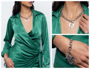 Affectionate Assist - Blue Complete Look  - Paparazzi Accessories