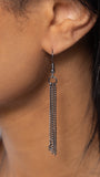 Dauntless Diva - Black Necklace - Paparazzi Accessories