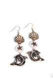 Delightful Dolphin - Gold Earrings - Paparazzi Accessories