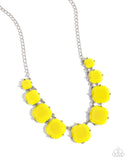 prismatic-prima-donna-yellow-necklace-paparazzi-accessories