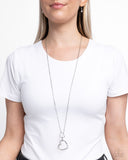 Grandma Glow - White Necklace - Paparazzi Accessories