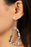 Abstract Antiquity - Silver Earrings - Paparazzi Accessories