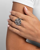 Sensational Splendor - Silver Ring - Paparazzi Accessories