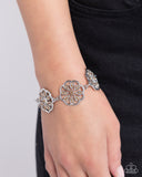 Blooming Bling - Brown Bracelet - Paparazzi Accessories