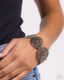 All in the Details - Brown Bracelet - Paparazzi Accessories