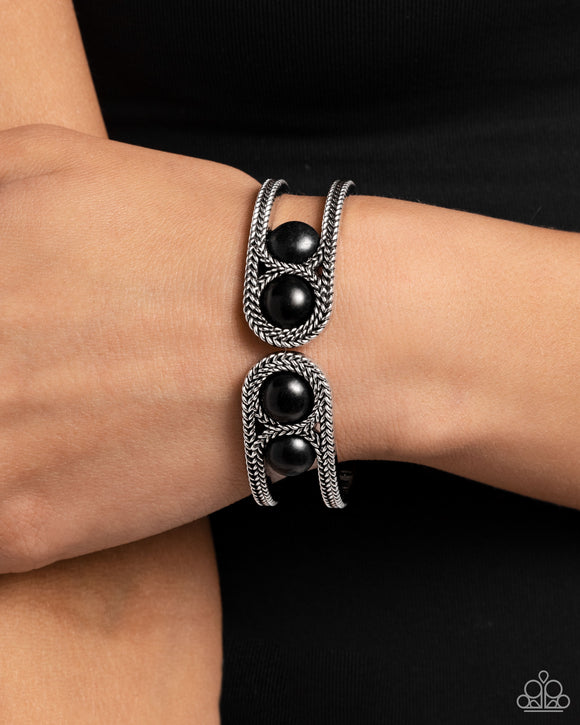 Desert Myth - Black Bracelet - Paparazzi Accessories