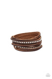 studded-sensation-brown-bracelet-paparazzi-accessories