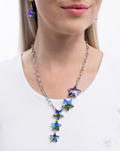 Star-Crossed Sparkle - Multi Necklace - Paparazzi Accessories