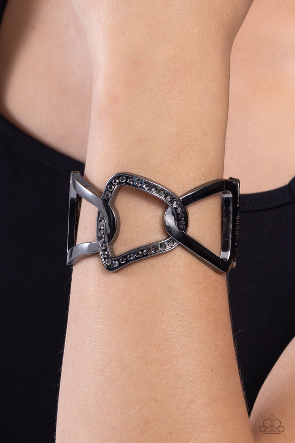 Alternative Attitude - Black Bracelet - Paparazzi Accessories