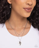 April Birthstone Beauty - White Necklace - Paparazzi Accessories