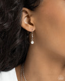 June Birthstone Beauty - White Necklace - Paparazzi Accessories