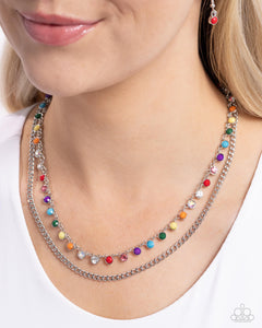 Delicate Dame - Multi Necklace - Paparazzi Accessories