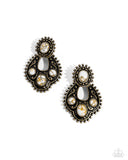 handcrafted-horseshoe-brass-post earrings-paparazzi-accessories