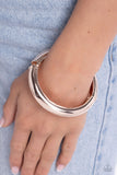 Strut Your CUFF - Rose Gold Bracelet - Paparazzi Accessories