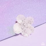 Petal Pact - White Ring - Paparazzi Accessories