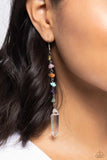 Quartz Qualification - Multi Earrings - Paparazzi Accessories