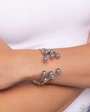 Assembly Line - Silver Bracelet - Paparazzi Accessories