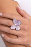 Aerial Ambassador - Purple Ring - Paparazzi Accessories