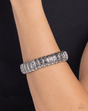 Manufactured Magnificence - Silver Bracelet - Paparazzi Accessories