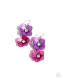fairy-tale-florals-purple-earrings-paparazzi-accessories