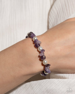 Robust Refinement - Purple Bracelet - Paparazzi Accessories