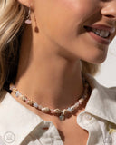 SAND-sational Season - Pink Necklace - Paparazzi Accessories