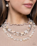 Essential Elegance - White Necklace - Paparazzi Accessories