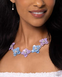 Pastel Pizzazz - Purple Necklace - Paparazzi Accessories