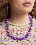 Plentiful Pearls - Purple Necklace - Paparazzi Accessories