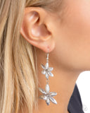 Pearl Posy - Silver Earrings - Paparazzi Accessories