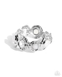 hammered-high-white-bracelet-paparazzi-accessories