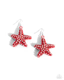 skilled-starfish-orange-earrings-paparazzi-accessories