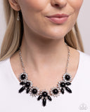 Flair for the Feminine - Black Necklace - Paparazzi Accessories