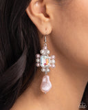 Raving Review - Pink Earrings - Paparazzi Accessories