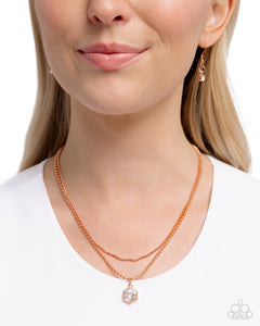 Call of the STYLE - Copper Necklace - Paparazzi Accessories