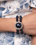 Valuable Victor - Blue Bracelet - Paparazzi Accessories