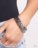 Forest Feel - Black Bracelet - Paparazzi Accessories