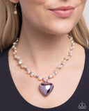 Mermaid Model - Purple Necklace - Paparazzi Accessories