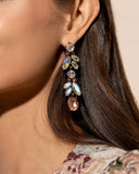 Dancing Debut - Copper Post Earrings - Paparazzi Accessories