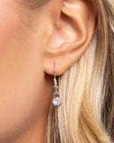 Stacked Standpoint - Blue Necklace - Paparazzi Accessories